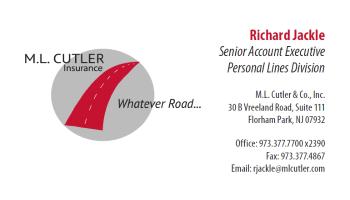 Rich Jackle - ML Cutler & Co Inc. | AUTO INSURANCE
HOMEOWNERS INSURANCE
